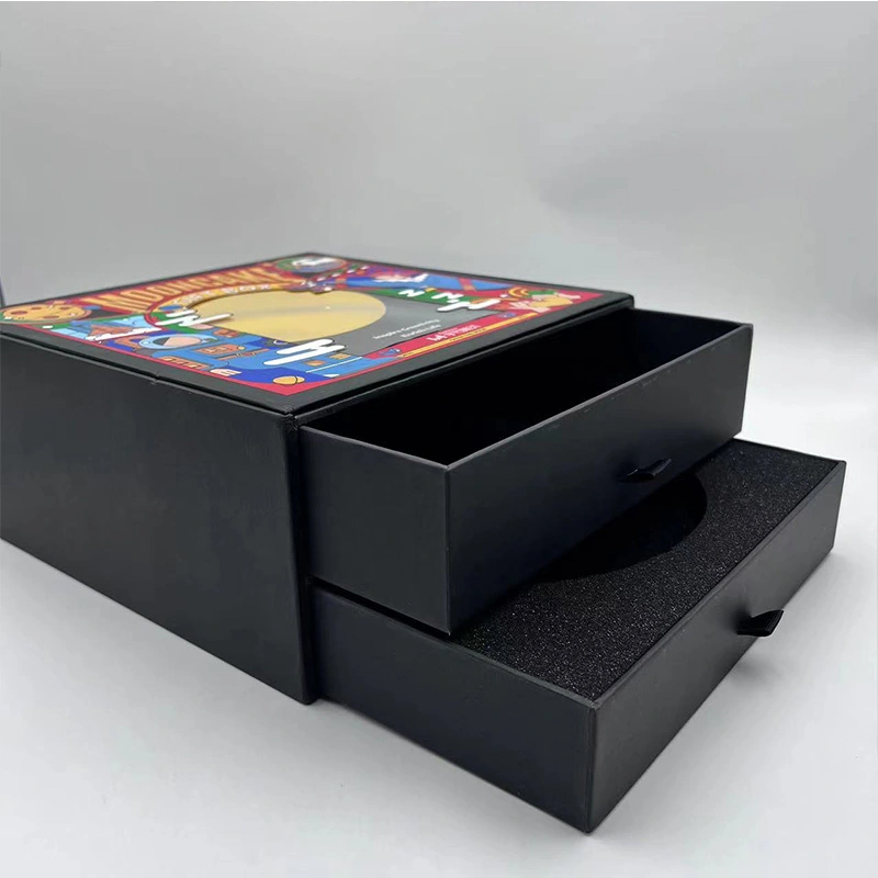chocolate box with drawers