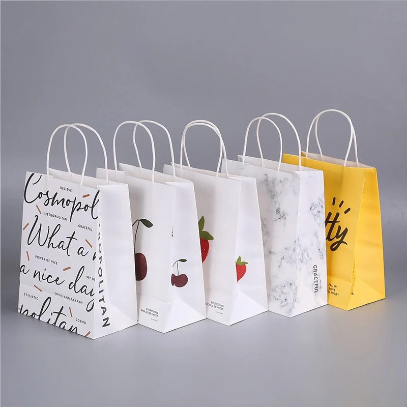 colorful paper bags