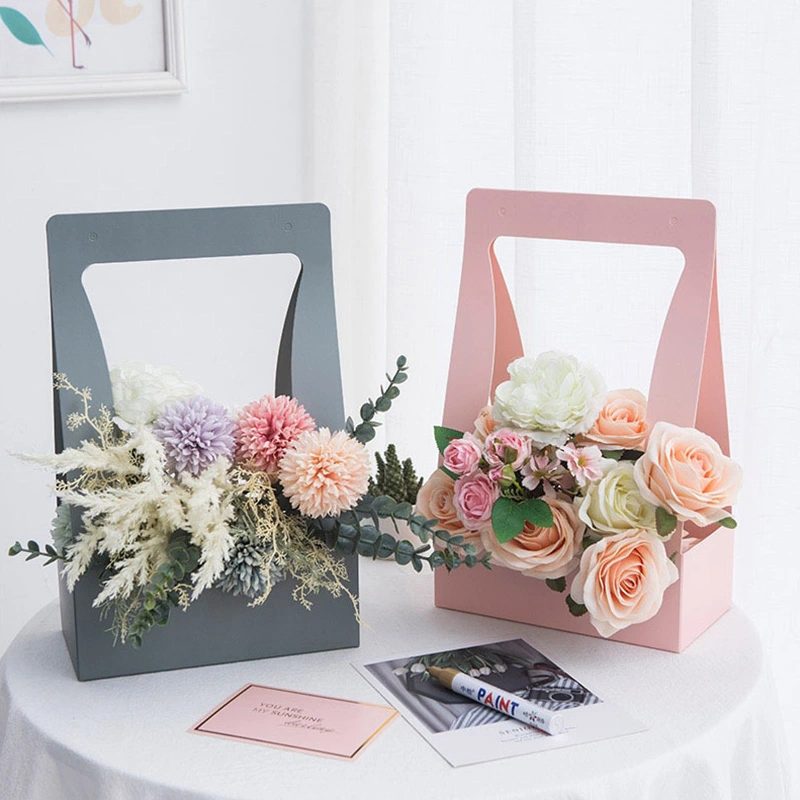 paper flower basket