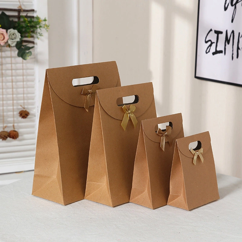 large brown shopping bags