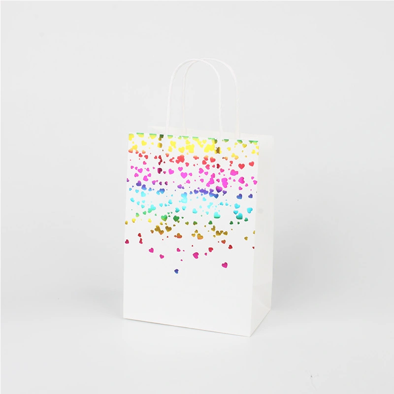 red paper party bags