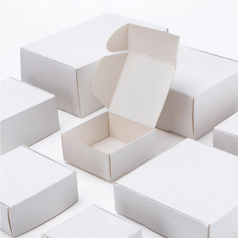 white corrugated mailers