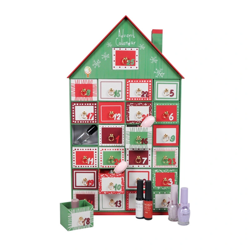christmas countdown gift box